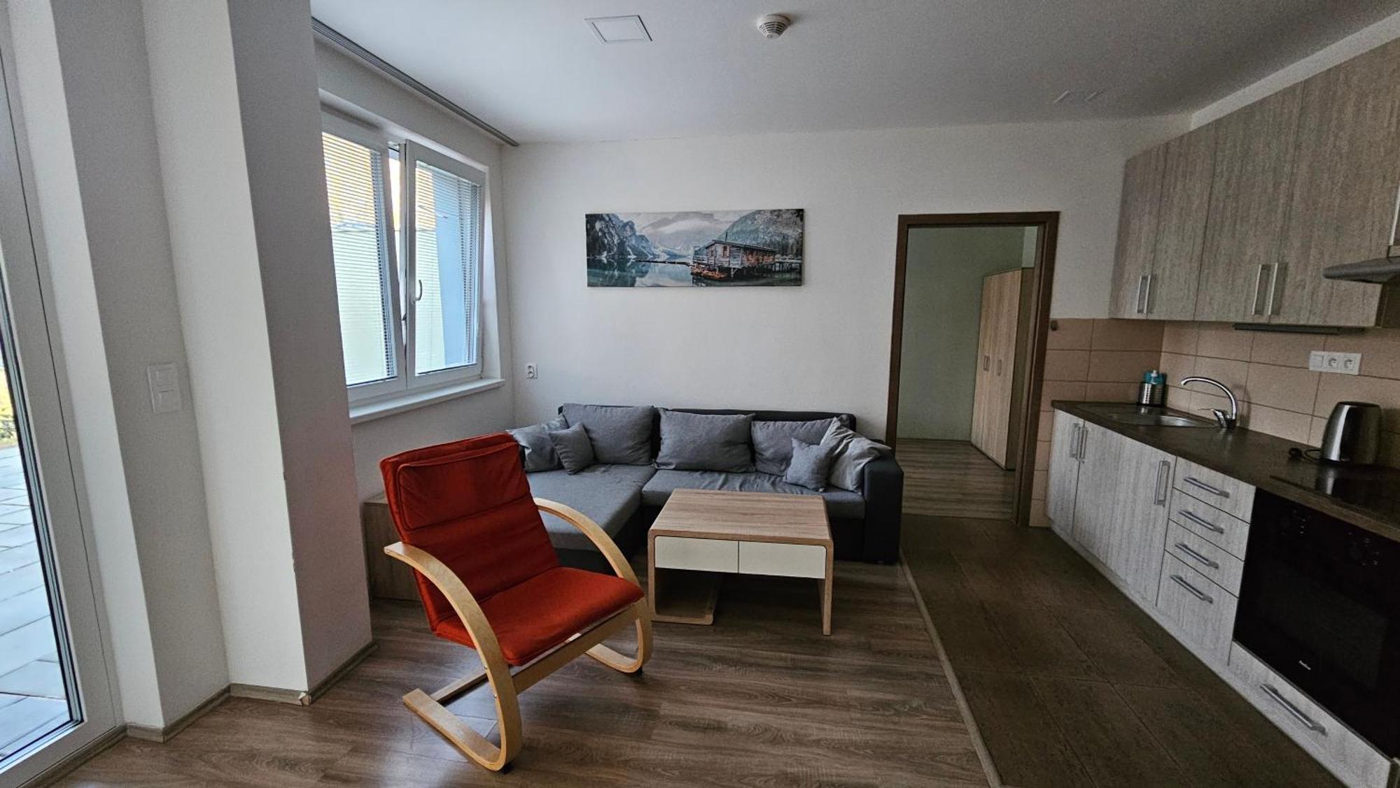 Apartament Rezidence Belehradska Most Zewnętrze zdjęcie
