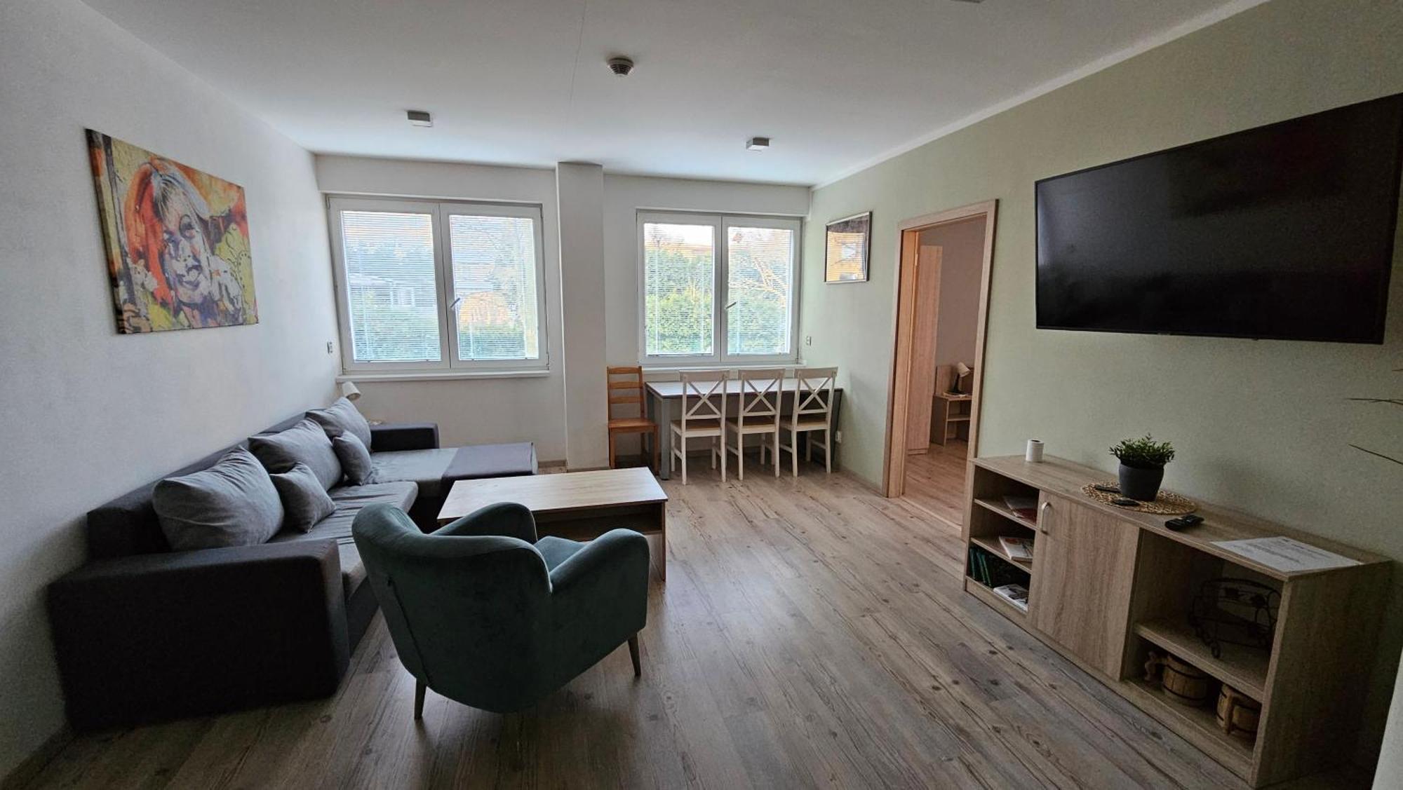 Apartament Rezidence Belehradska Most Zewnętrze zdjęcie